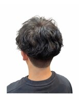 ブラウヘアアンドケア(care)&nbsp;メンズカット×波巻きパーマ