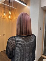 ヘアースペースブルーム プリュス 石橋店(HAIR SPACE BLOOM plus) 石橋阪大前/アンブレラカラー/ケアブリーチ/ピンクベージュ