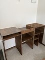 エルル(Llu.) お店の棚。初DIYだがかなり満足の出来☆壊れたら作れるか不安。