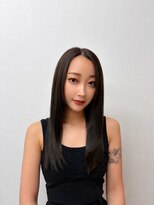 ヒストリー 元住吉(History) 艶髪ストレートロング×ナチュラルブラウン