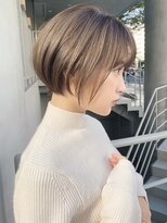 ローマー 明治神宮前 渋谷(ROAMER)&nbsp;表参道ショートカット切りっぱなしボブボブパーマショートボブ