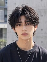 アイトーキョー 名古屋栄(AI TOKYO)&nbsp;ニュアンスパーマ/フェザーパーマ/センターパート/名古屋/栄