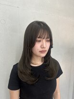 ブラン(blanc)&nbsp;ミディアムレイヤー/レイヤーカット/新大阪/西中島