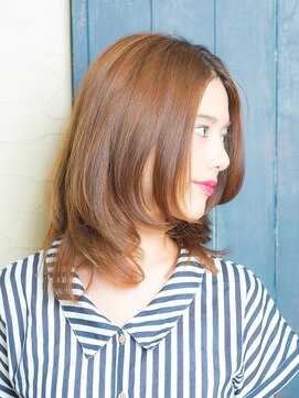 ラピッシュ Lapish桜田店 〈ラピッシュ桜田〉大人かわいい 伸ばしかけ ふわミディ ♪