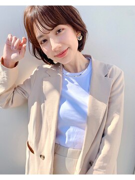 レイラバイアフロート 吉祥寺(Lila by afloat) ひし形レイヤーショートボブ【アフロート小笠原】