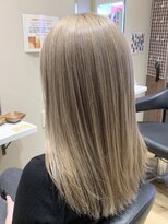 アヴァンス 京橋店(AVANCE)&nbsp;ミルクティーベージュ×ケアブリーチ