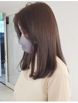 インビテーション(invitation)&nbsp;黒染めもブリーチなしで明るいカラーに！