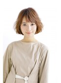 大人可愛い20代30代40代50代小顔ボブ