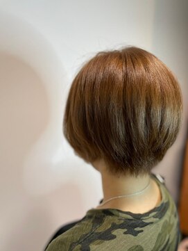 ジュジュル 稲毛本店(jujur) 透明感カラー/ボブ/カーキグレージュ/大人かわいい【稲毛】