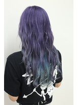 クリーン ヘアデザイン(CLLN hair Design)&nbsp;バイオレットアッシュ×ターコイズブルー