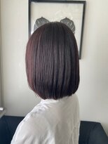 カミットチャーチ(KAMITTO CHUUCH) フォーマルボブ×ダークカーキブラウン