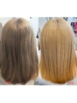 チェルシー 柏の葉キャンパス 髪質改善ケラチンブローアウト　シングル施術　縮毛矯正剤不使用