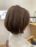 カット＋オーガニックグレーカラー＋トリートメント￥16830～