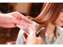 ～施術～カラーやパーマなど