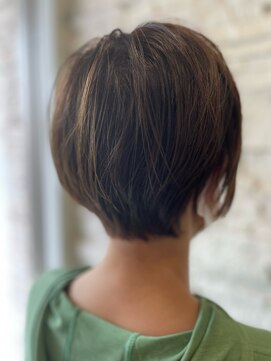 トータルビューティサロン シェリ(total beauty salon cheri) マッシュショート×マッドベージュ