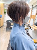 絶壁解消×くびれ×30代40代50代×ひし形大人ショートボブ永