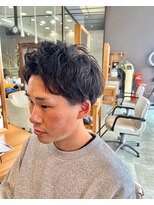 ヘアー ル シェーヌ ワンセカンド(hair le chene 1/2) 短髪×パーマ