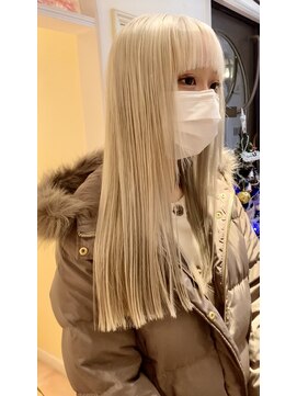 ラグーン 原宿 表参道(LAGOON) 【LAGOON】♪透明感の頂点ホワイトカラー♪