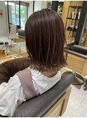 切りっぱなし*ピンクグレージュ