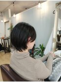 耳かけOK！丸みショート