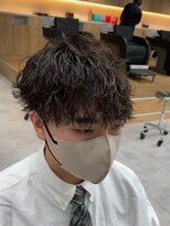 ラヴィズムバイフィフス(LUVISM by fifth) ツイストスパイラルパーマツーブロック刈り上げメンズマッシュ