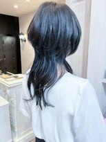 キャアリー(Caary)&nbsp;福山人気caary個性派ロングウルフレイヤー顔まわり似合わせ