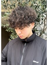 サロン ド ロイ(Salon de Roi) 外国人風スパイラルパーマくるくるパーマ三宮元町六甲メンズ