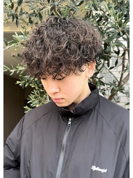 サロン ド ロイ(Salon de Roi) 外国人風スパイラルパーマくるくるパーマ三宮元町六甲メンズ