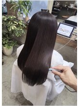 髪が綺麗】であるを大切にしているサロンです。[和歌山駅/髪質改善]