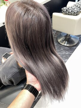 シファー(～Cifer) ブリーチありダブルカラースモーキーグレージュ(*^▽^*)