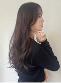 韓国風ロングヘア