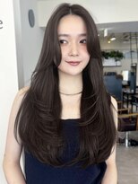 コート 表参道(Cote)&nbsp;Cote 美髪/オリーブベージュ/セミディ//カットレイヤー