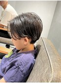 キッズカット [柏/メンズサロン/メンズカット/センターパート]