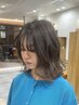 【平日限定】似合わせカット＋透明感艶カラー＋3stepTr＋処理剤ダメージ軽減