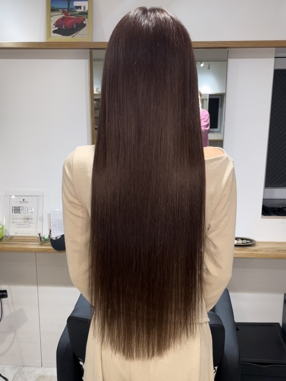2025年春】スーパーロング羽エクステ160本のヘアスタイル 2025年春】スーパーロング羽エクステ160本のヘアスタイル