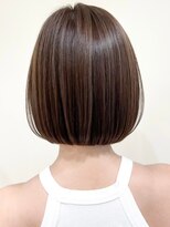 ジル ブラン 福岡(JIL BLAN) ハイライトレイヤーカットショートボブイルミナカラー天神大名