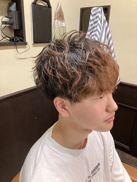 バーバーアディクション(barber addiction) マッシュ(ストレートアイロンセット)