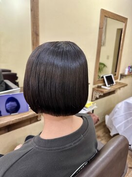 ソファ(sofa) ボブでも綺麗におさまります♪