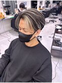 波巻きツイストスパイラルパーマ/フェザーパーマ/眉毛/メンズ 