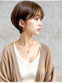 大人女子オススメ☆ ミニマムショートボブ