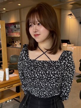 ゼストプラス(ZEST plus) 【DAN】柔らかく垢抜けるヘーゼルボブ