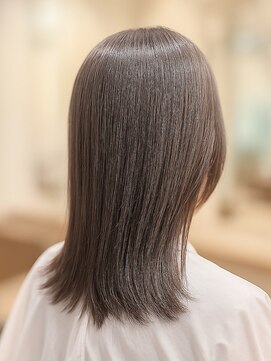 ロンロンシャ 都ホテル店(RONRONCHAT) 40代×髪質改善イルミナカラー×白髪ぼかし