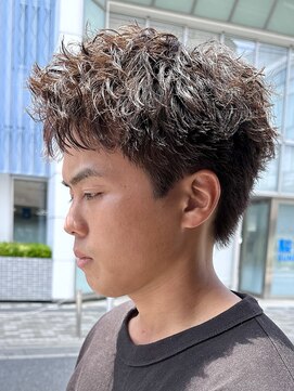 オーガニック アトリエ 大宮(organic+atelier) スパイキーショートツイストスパイラルパーマビジネスショート