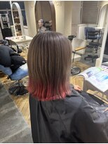 アンバーロイス 綱島(umber royce)&nbsp;ボブ×カシスピンク mana