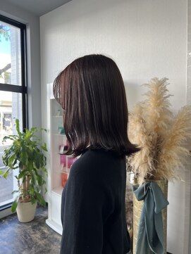 艶感抜群ラベンダーブラウン！