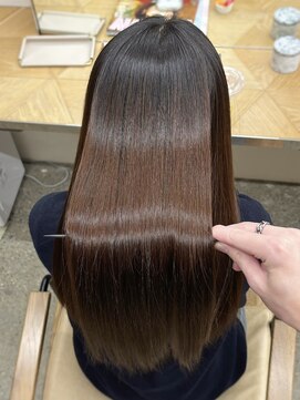 ミリ(mm) 人生が変わる！朝の5分が楽になる最高級髪質改善ストレート