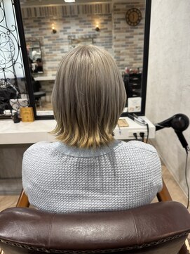 シエル 立川店(CIEL) 【CIEL×久光】ケアブリーチで作るホワイトシルバー