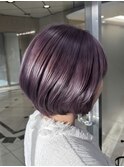 ハイトーンショート/ラベンダーグレージュ