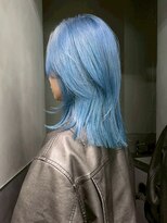 シオン(shion)&nbsp;ダブルカラー顔周りレイヤー韓国ヘアハイトーン_ba574972