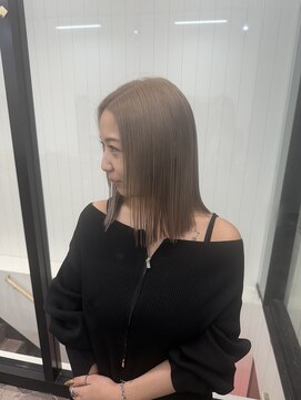 ヘアースマイルクー(HAIR SMILE COEUR) 【SAYAKA】ハイトーンミルクティ